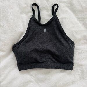 NOBULL high neck Charcoal Gray Sports Bra